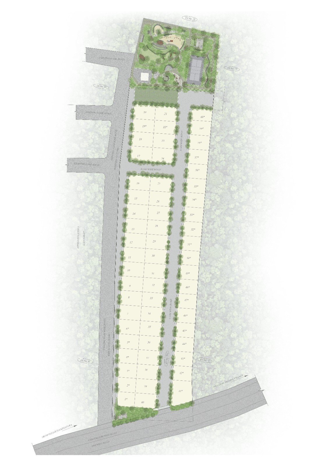 Master plan illustration